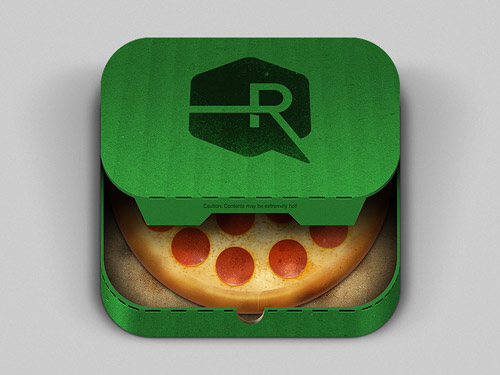 Pizza App mobile app icons