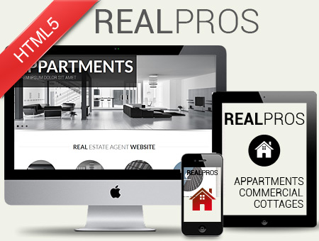 RealPros – Real Estate Agent Responsive Template