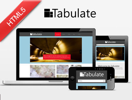 Tabulate – Metro UI Style HTML5 Bootstrap Web Template