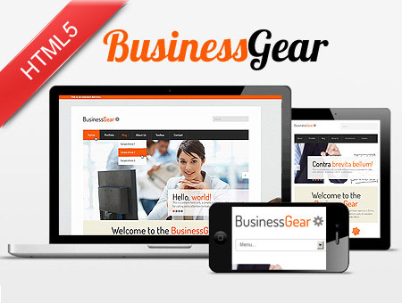 Business Gear – Responsive Corporate Web Template