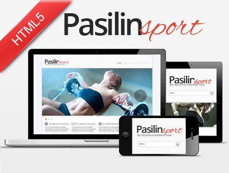 Pasilin Sport Responsive Website Template