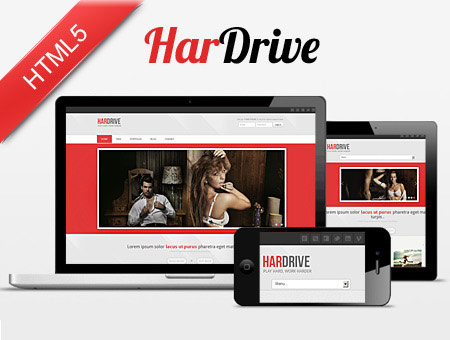 Hardrive – Professional Responsive Web Template
