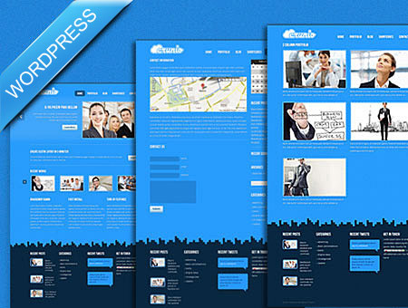 Crunio Business WordPress Theme