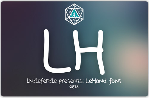 LeHand Font