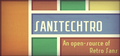 Sanitechtro Free Fonts