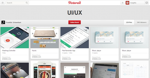 Best UIUX Pinterest Boards Must Follow-1