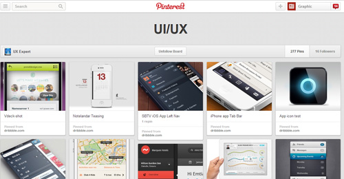 Best UIUX Pinterest Boards Must Follow-19
