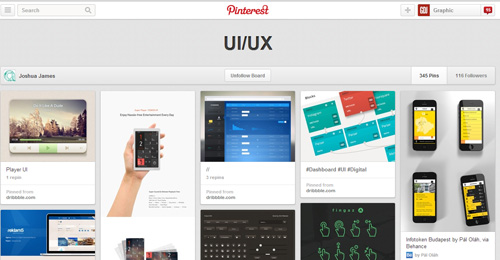 Best UIUX Pinterest Boards Must Follow-22