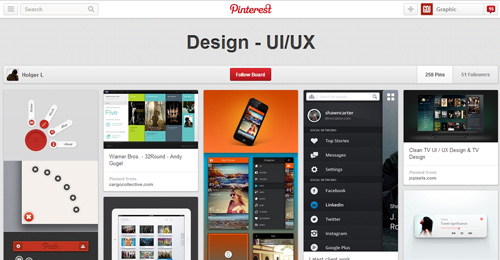 Best UIUX Pinterest Boards Must Follow-24