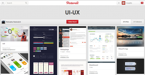 Best UIUX Pinterest Boards Must Follow-8