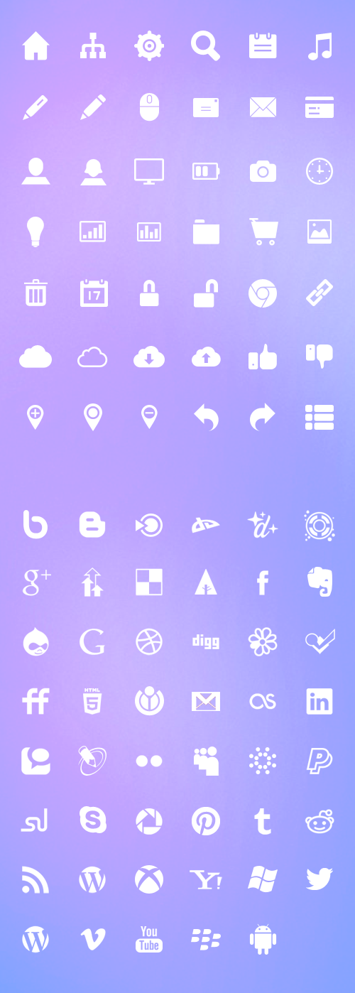 Beautiful Flat Icons Preview 2