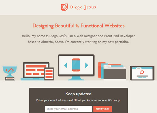 Single Page Website Designs
