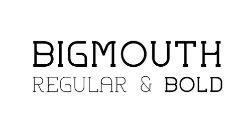 Bigmouth Free Font