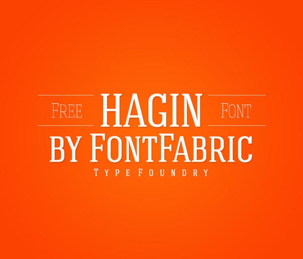 Hagin Free Font