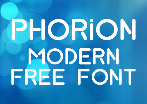Phorion  free fonts