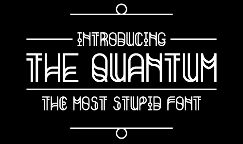 The Quantum free fonts