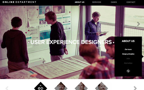 Fullscreen Websites Design