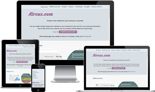 Aircus Create Free Website
