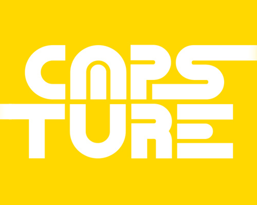 Capsture free font