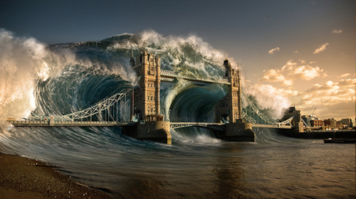 Create a Devastating Tidal Wave in Photoshop