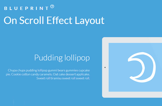 On Scroll Effect Layout: Beautiful Scroll Effects