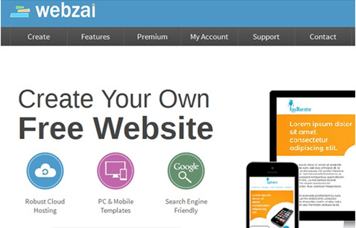 Webzai web builder