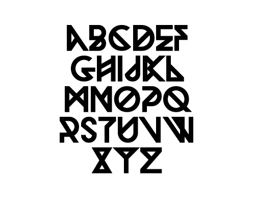 Woodwarrior Free Font Typography / Lettering