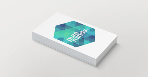 Pure Minds Business card