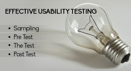 Effective usability testing tips