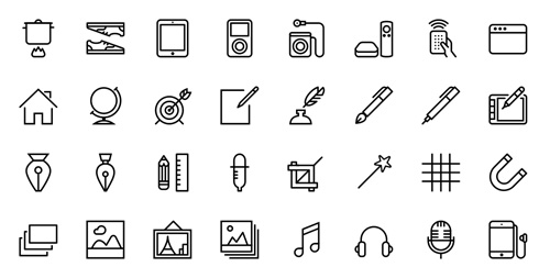 100 Free Flat Vector Icons