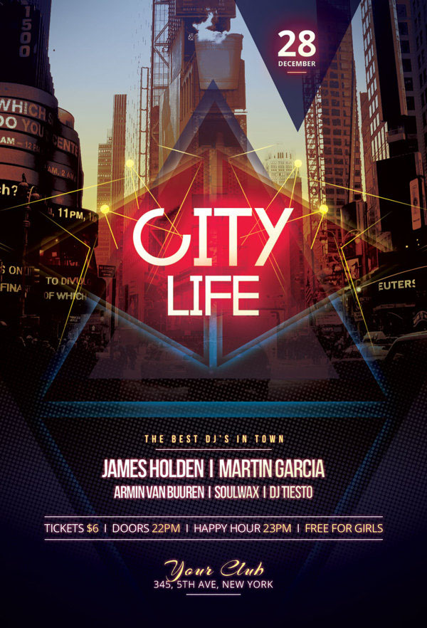 City Life Flyer