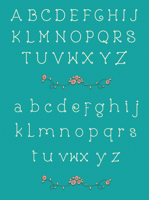 Rose Free Font Typography