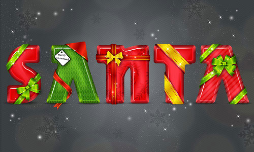 How to Create a Christmas Santa Text Effect in Adobe Illustrator