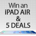 Post Thumbnail of Giveaway: Win an iPad Air & 5 Deals of Your Choice from Inky Deals!