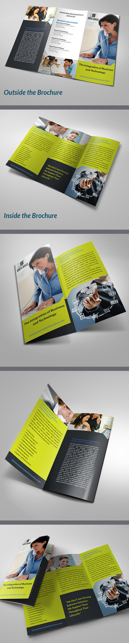Technology Business Tri-Fold Brochure