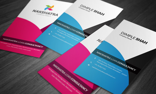 Loan Consultancy Business Card
