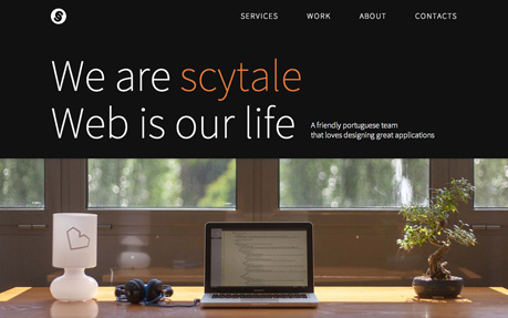 Scytale web and graphic design agency website