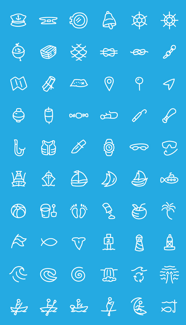 Sketch Style Free Vector Icons Preview 2