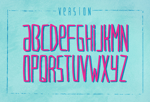 VersionType free font