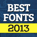 Post thumbnail of 50 Free Fonts Best of 2013