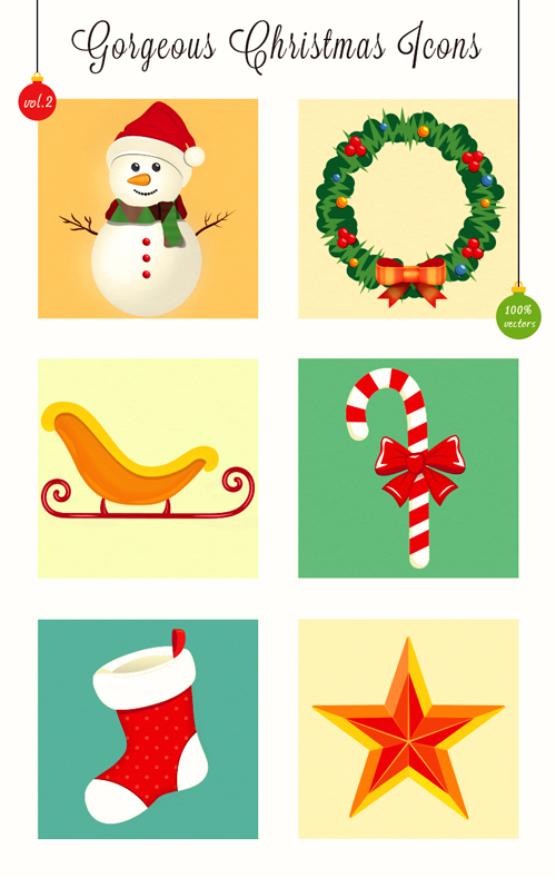 Gorgeous Christmas Icons
