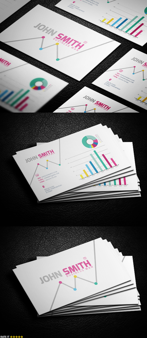 business cards template design - 14