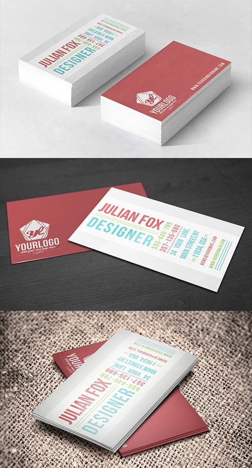 business cards template design - 21