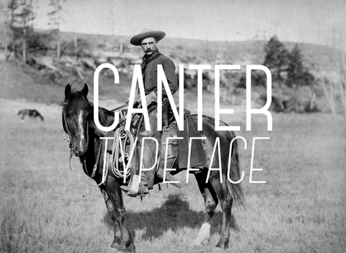 Canter Typeface free fonts of year 2013