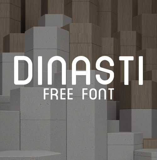 Dinasti free fonts of year 2013