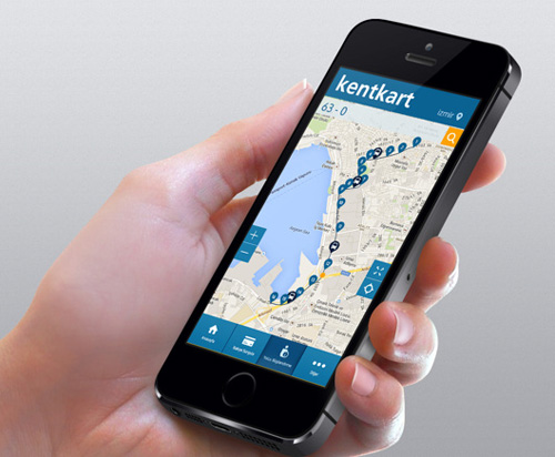 KentKart Mobile App UI UX Design for Inspiration