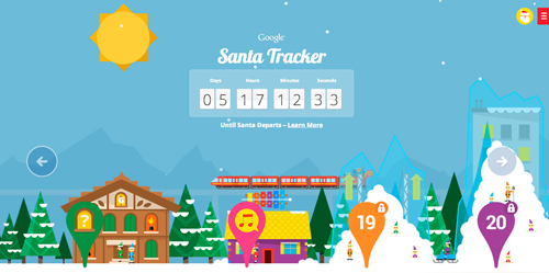 Google Santa Tracker 