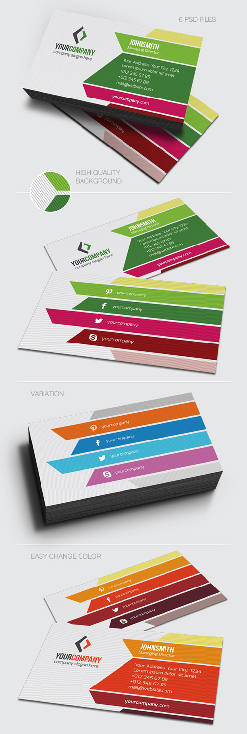 Company Business Cards Design-14