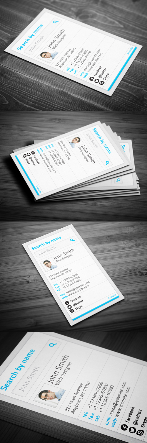 Creative Personal Business Cards Design-24
