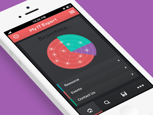 IOS Flat app UI Design Concepts to Boost User Experience